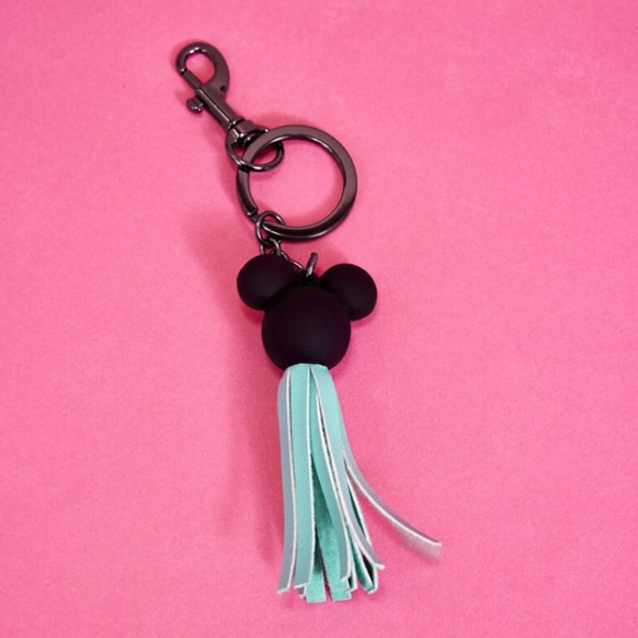 Loungefly Disney100 Mickey Mouse Classic Tassel Bag Charm 🆕 - Picture 3 of 7